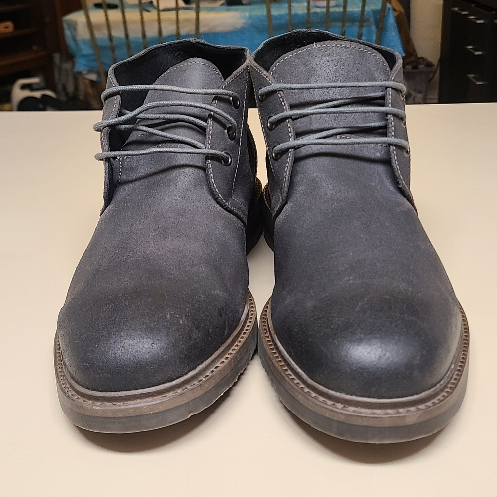 Quality Manufacturing Co Nubuck leather casual chukka boots size 12 - Picture 3 of 9